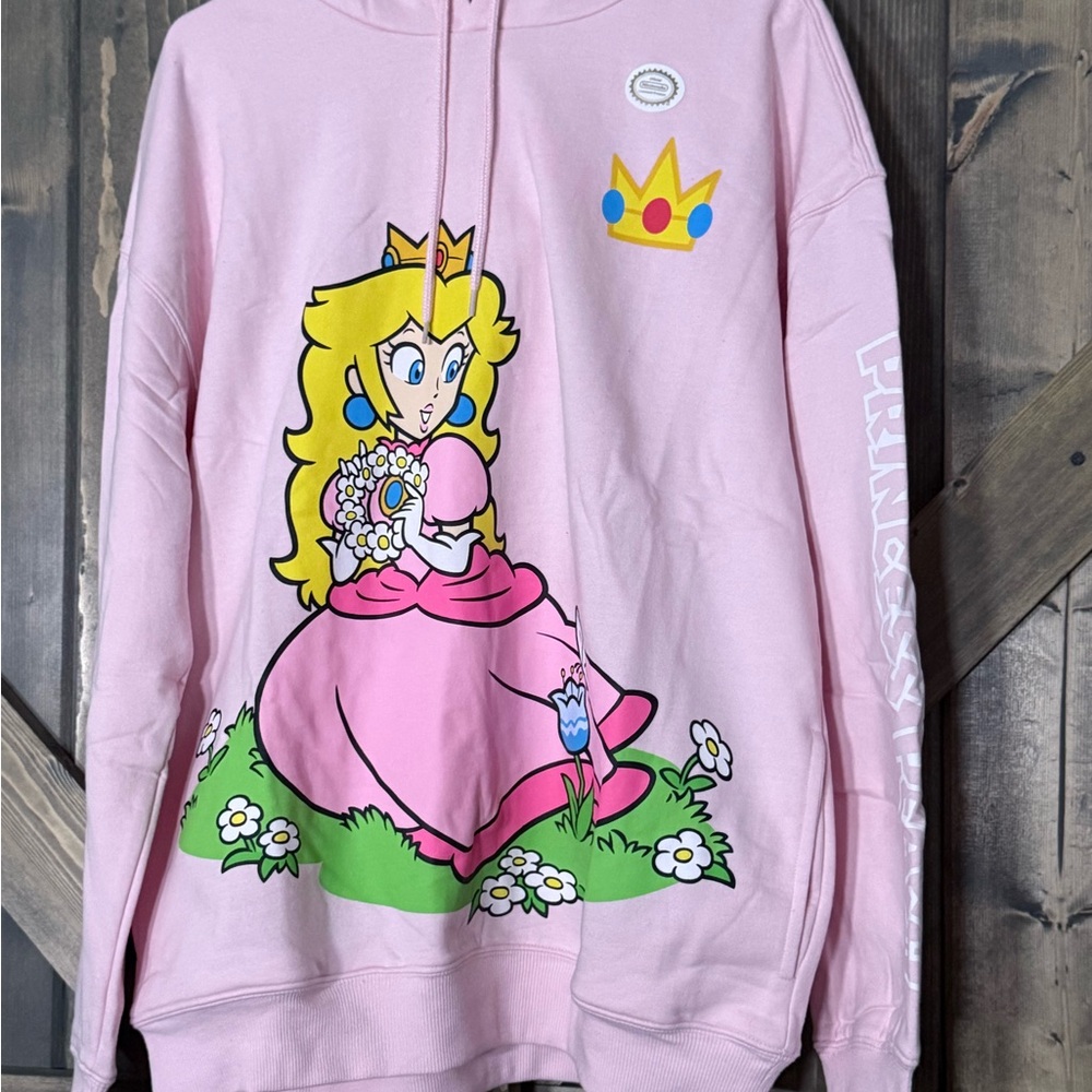 Princess peach pink sweater